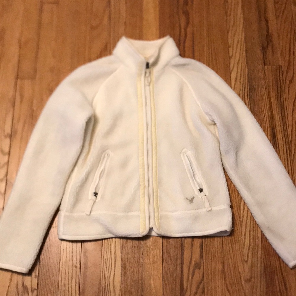 Cozy fuzzy American Eagle jacket